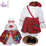Rochie botez cu lumanare