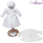 Rochie botez cu palton