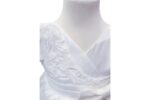 Rochie botez cu palton - imagine 2