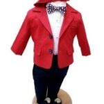 Costum Botez Baieti cu Pantofi