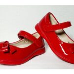 Pantofi Fete Rosii Cu Funda