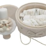 Trusou Botez Cu Lumanare Nou-Nascut