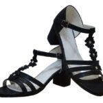 Sandale Negre Fete