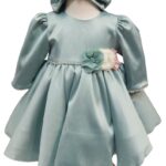 Rochie Verde Botez Fata