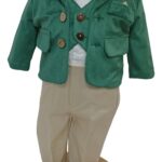 Costum Verde Baiat
