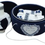 Trusou Bleumarin Botez Cu Lumanare
