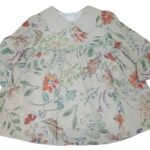 Rochie Crem Cu Floricele Copii