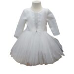 Rochie Alba Copii Fete