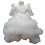 Rochie Botez Alba Fata