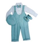 Costum Cu Salopeta Copii Baieti