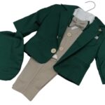 Costum Verde Botez Baiat