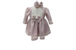 Rochie Roz-Pudra Cu Palton Fata - imagine 3