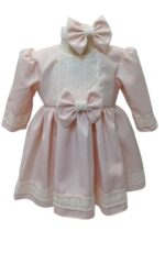 Rochie Roz Cu Palton Bebelus - imagine 2
