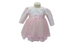 Rochie Roz Cu Palton - imagine 2