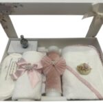 Set Trusou Botez Cu Lumanare Fete