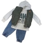 Compleu Cu Vesta Denim