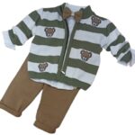 Costum Casual Verde