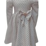 Rochie Roz Cu Buline Fata