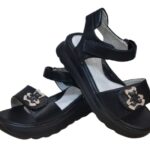 Sandale Negre Fete