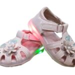 Sandale Roz Led Fetite