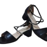 Sandale Negre Fete