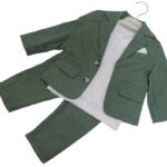 Costum Verde Baieti