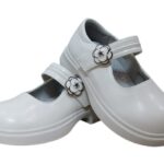 Pantofi Ivory Cu Floricica