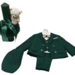 Set Botez Costumas Cu Lumanare