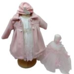 Set Elegant Pentru Botez Fetita