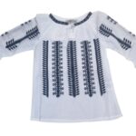 Ie Fata Cu Broderie Neagra