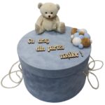 Cutie Bleu Trusou Botez