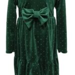 Rochie Verde Catifea