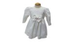 Rochie Alba Cu Palton Fata - imagine 2