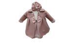 Rochie Roz-Pudra Cu Palton