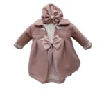 Rochie Roz-Pudra Cu Palton