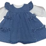 Rochie Din Denim Tip Sarafan