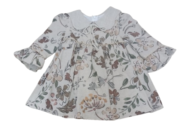 8151-rochie-fetita-crem.jpg Rochie Fetita Crem - imagine 1