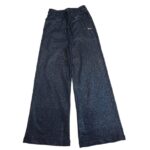 Pantaloni Negri Cu Sclipici Fata