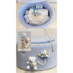 Trusou Bleu Botez Cu Lumanare