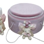 Trusou Roz Botez Cu Lumanare